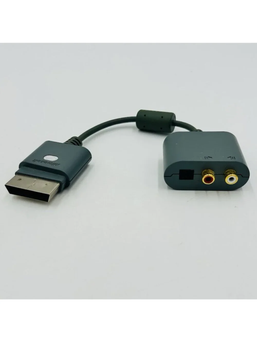 Official Microsoft XBOX 360 RCA Optical Audio Adapter AV Cable